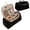 Black, variant on Xirurus Premium Hair Curler Organizer and Accessory Case, Travel Storage Bag for Curling Irons and Wands, Waterproof Protective Pouch, Black (13.39 inches / 34.00 cm)