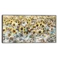 thumbnail image 1 of Cuadro Decorativo - Prado de girasol Jr  Impresión en canvas, estrechado, 1 of 2