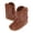 Coffee, variant on Rotm Baby Cowboy Boots Baby Girls Cowboy Tassel Boots Side Zipper Soft Bottom Non-Slip Toddler Shoe Coffee,13
