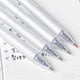 thumbnail image 2 of 5PCS Ergonomic Grip Gel Inks Pen for Daily Writing School Office Supplies Retractable Gel Pen 0.5MM Black Inks Quick Dry White, 2 of 4