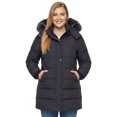 thumbnail image 2 of Wantdo Women's Plus Size Jacket Warm Winter Coat Padded Waterproof Jacket with Hood Dark Grey 4XB, 2 of 10