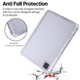 thumbnail image 2 of Allytechgroup Clear Case for iPad 11-inch(A16) 2025/ iPad 10th Generation 10.9 Inch 2022, [Built-in Pencil Holder] Anti Yellowing Slim Shockproof Protective Cover for Women Men, Clear, 2 of 7