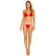 thumbnail image 4 of Frankies Bikinis FLAME Tia Jacquard Bikini Swim Bottom, US Medium, 4 of 4