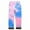 K483 Blue, variant on Ulitacool Trousers For Girl High Waisted Yoga Pants Slim Fit Leggings Winter Multicolor Thermal Pants Fashion Basic Wear Blue 3-4 Years