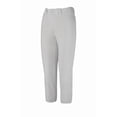 thumbnail image 1 of Pantalones Mizuno Select de talle bajo con cinturón gris para mujer S, 1 of 6