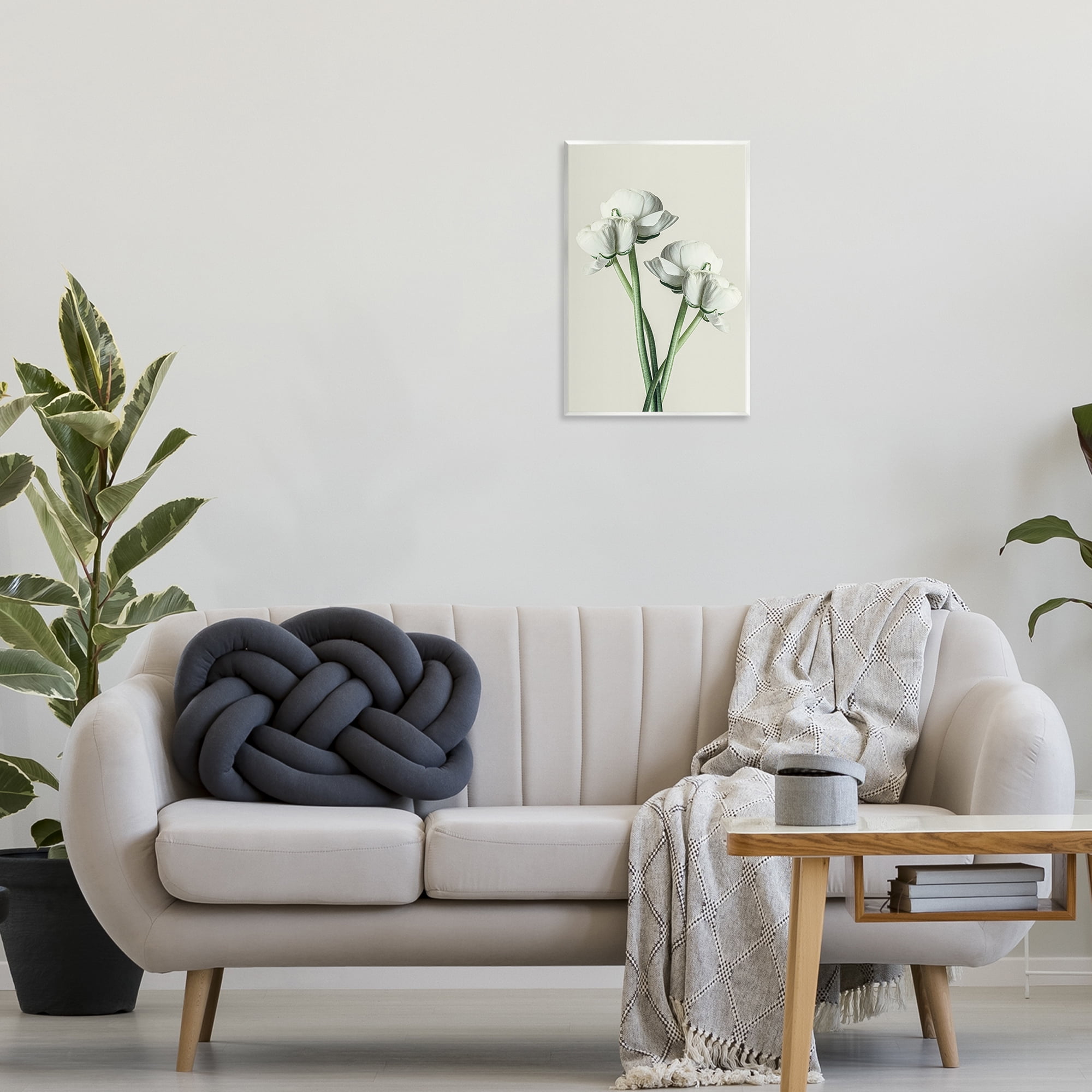 Stupell Industries White Flower Bundle Botanical & Floral Photography Unframed Art Print Wall Art, 13 x 19