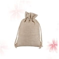 thumbnail image 3 of BEADCEST 10Ud Bolsas De Arpillera Khaki Con Cordón Para Almacenamiento Y Regalos Fáciles De Llevar, 3 of 6