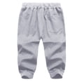 thumbnail image 1 of SHIXIAOO Men's Casual Sports Drawstring Zipper Three-Pocket Cropped Trousers, 1 of 4
