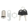 thumbnail image 1 of 4 Sets Cabinet Lock 25mm Mailbox Lock And Key Cylinder Lock For Storage Unit, 1 of 5