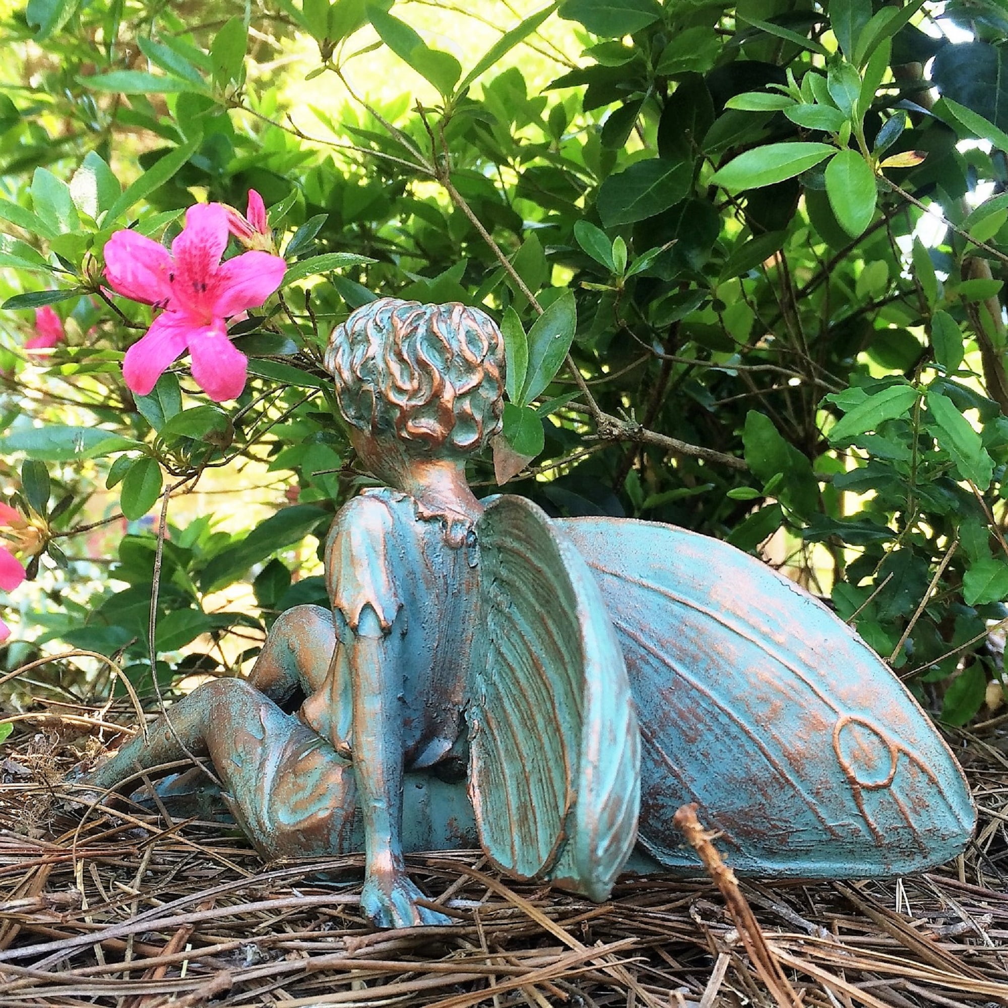 Homestyles 9"L Lying Pipkin in Bronze Patina Home Patio & Garden Statue Figurine
