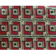 thumbnail image 4 of oneOone Georgette Viscose Fabric Square & Floral Block Print Fabric By The Yard 42 Inch Wide, 4 of 4