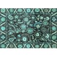 thumbnail image 1 of Ahgly Company Indoor Rectangle Oriental Light Blue Traditional Area Rugs, 8' x 10', 1 of 4