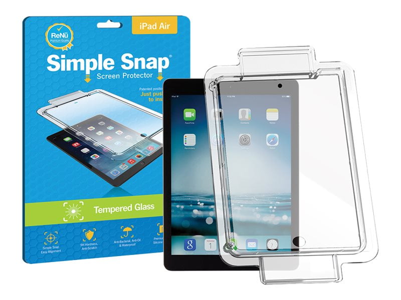Revamp Simple Snap Screen Protector [ipad Air] [tempered Glass