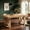 Brown, variant on Fnova 63'' Farmhouse Dining Table for 4-6 People, Rectangular Dinner Table with Sturdy X-Shaped Base, for Dining Room, Living Room, Kitchen & Home Office