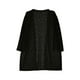 thumbnail image 5 of Tops Henley para mujer,Cárdigan holgado de encaje con mangas 3/4 para mujer, blusa con cuello en V, tejido suave, ideal para el hogar, sopatenor, 5 of 7