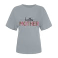 thumbnail image 6 of Nrmvnmi Mothers Baseball Tee Shirt for Women Short Sleeve Letter Printed Graphic Mom Gifts Tee Shirts Mothers Day Gifts, 6 of 6