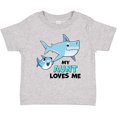 thumbnail image 3 of Inktastic My Aunt Loves Me with Cute Sharks Boys or Girls Baby T-Shirt, 3 of 5