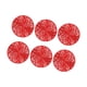 thumbnail image 4 of Posavasos de PVC reutilizables resistentes al calor para decoración del hogar, 6 unidades Rojo, 4 of 9