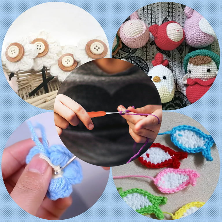 5mm Aluminum Crochet Hook, Smooth Crochet Needles, Knitting Needles for  Yarn Craft, Great Handmade DIY Gift for Friends, Random Color