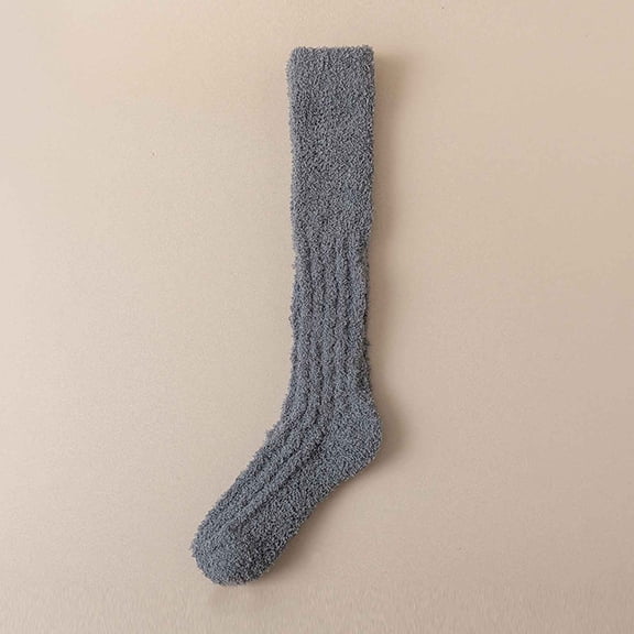 Njagoc3 1PCS·Women's Multi-Color Basic Knee-High Sock Set - Durable Comfortable Everyday & Cold Weather Wear