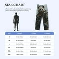 thumbnail image 4 of Gukieu Surreal Panda Warrior Print Men's Home Trousers, Elastic Drawstring Home Pajamas Clothing Suitable for Adult Men-Small, 4 of 6