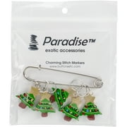 Christmas Tree Stitch Markers, 5pk