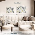 thumbnail image 4 of Elephant Stock Puffy White Flowers Wall Art - Horizontal Canvas Wall Art - Living Room Wall Decor - Floral And Botanical Canvas - Gray And White Decor - 30" x 20", 4 of 8