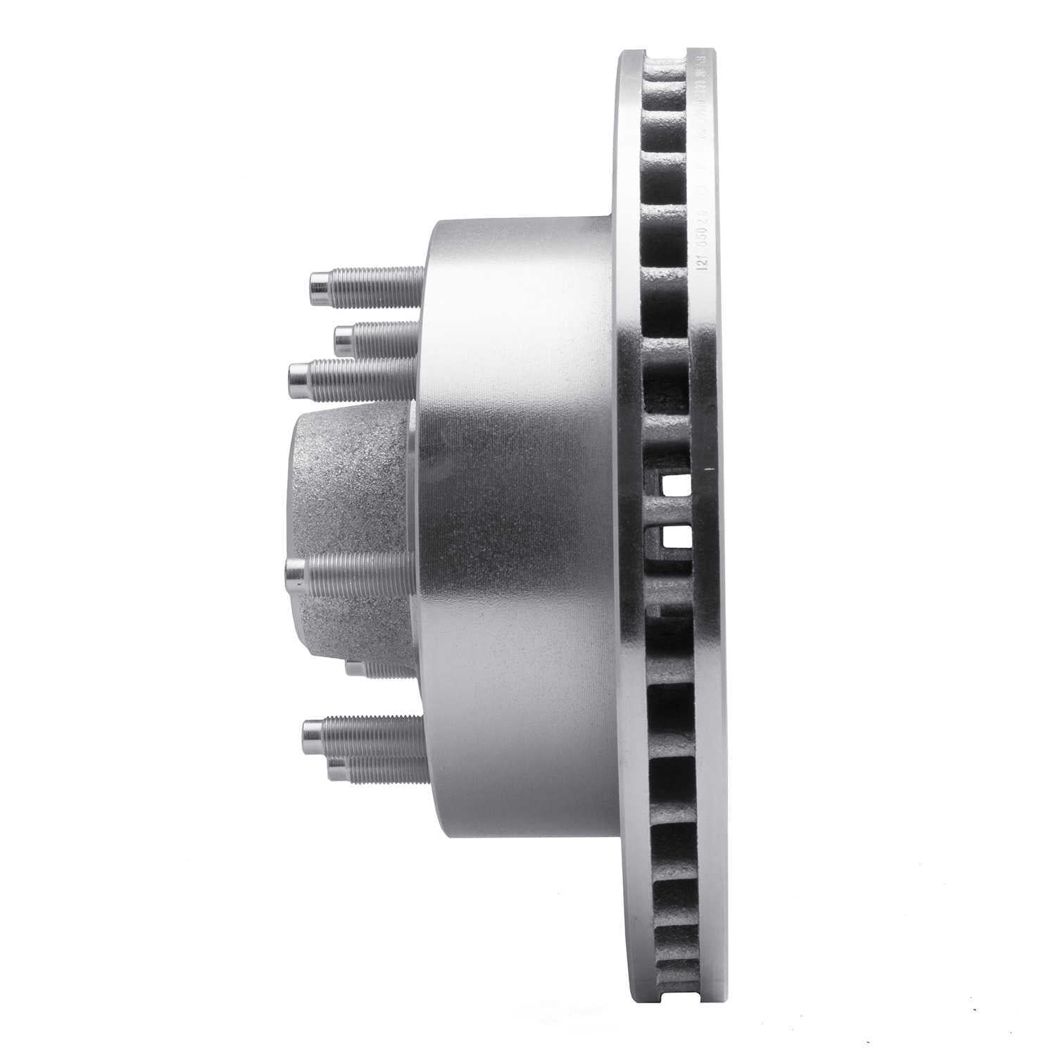 Dynamic Friction Company 631-54118R DFC Brake Rotor - Drilled And Slotted - Silver