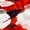 Red Abstract, variant on Elephant Stock Jupiter Colors Wall Art - Vertical Canvas Wall Art - Living Room Wall Decor - Abstract Canvas - Gray And Orange Decor - 8" x 12"