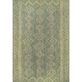 thumbnail image 2 of nuLOOM Sierra Moroccan Diamond Outdoor Area Rug, 6' 3" x 9', Sage, 2 of 2