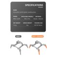 thumbnail image 4 of Sturdy Steel Extender Legs, Quick-Fit Assembly, Heavy-Duty Construction, for Staging Platforms, Industrial Work, Stable Support, Adjustable Height, for Construction, Erection, Racking Akmoler, 4 of 6
