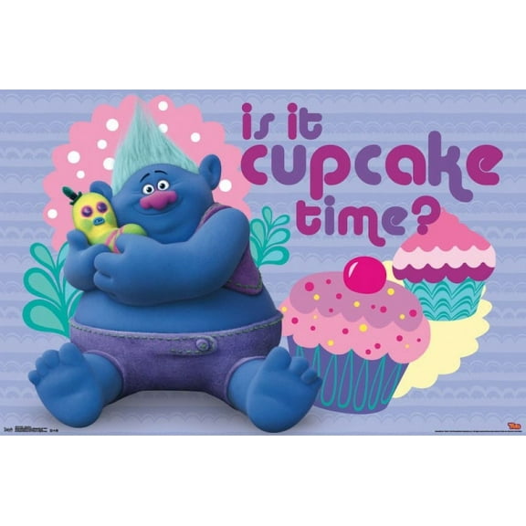 Trolls - Cupcakes Poster Print (34 x 22)