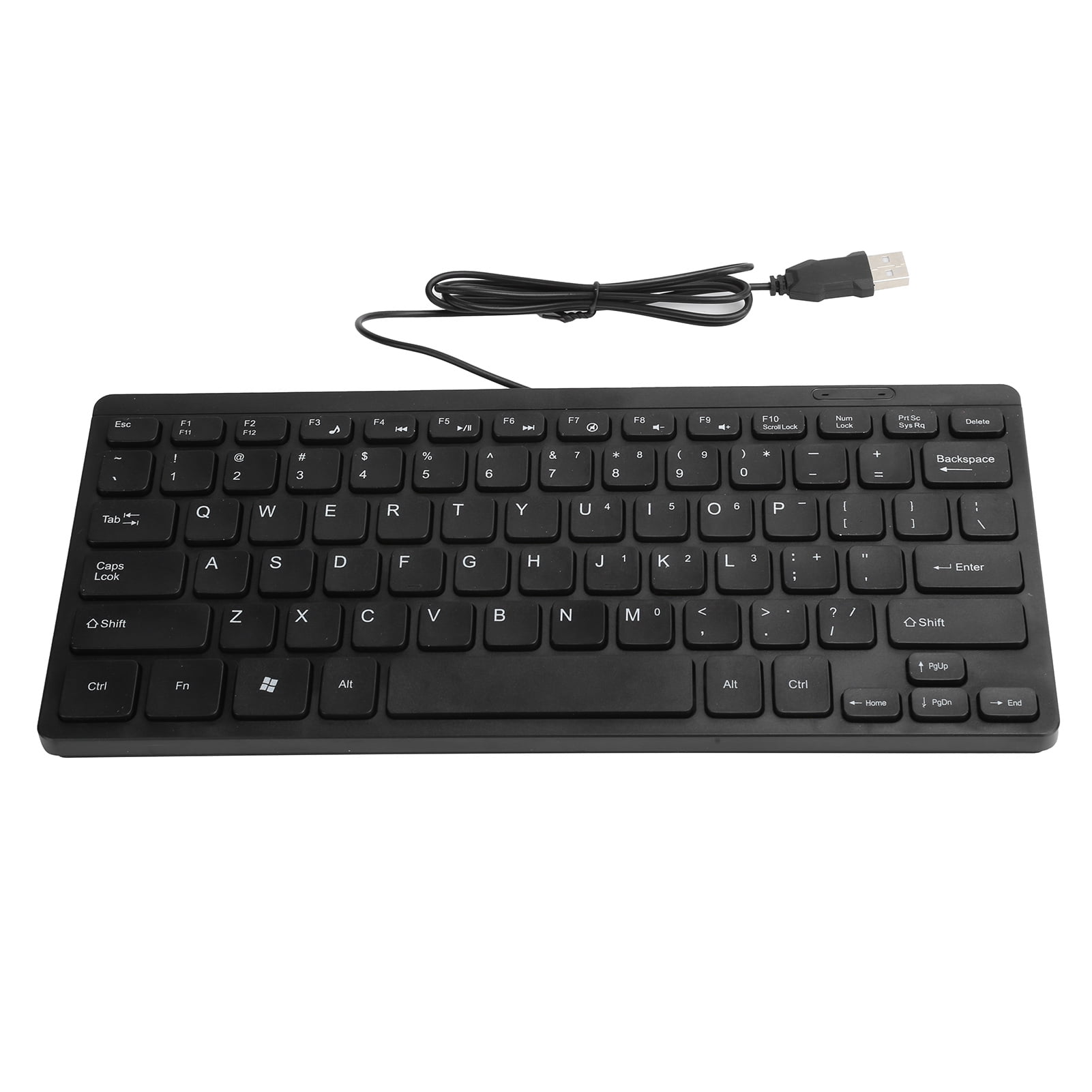 Keyboard, Waterproof Portable Mini Usb Keyboard For Notebook For Home
