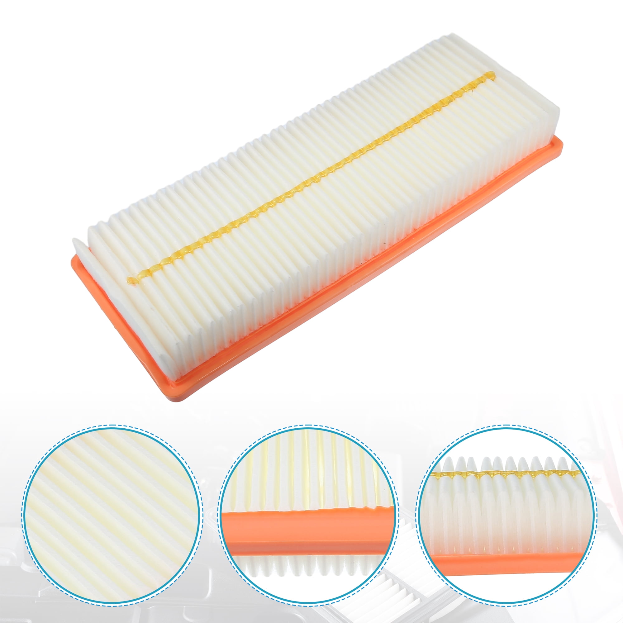 Unique Bargains Car Engine Air Filter for BMW MINI COUNTRYMAN COUPE JCW No.13717534845