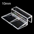thumbnail image 4 of 6mm/8mm/10mm Fish for Tank Clear Acrylic Support Universal Lid Clips for Rimless Aquariums Holder Bracket Clamp Stand, 4 of 15