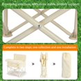 thumbnail image 4 of Zmoon Chaise de Plage Pliable avec Parasol, 4 of 9