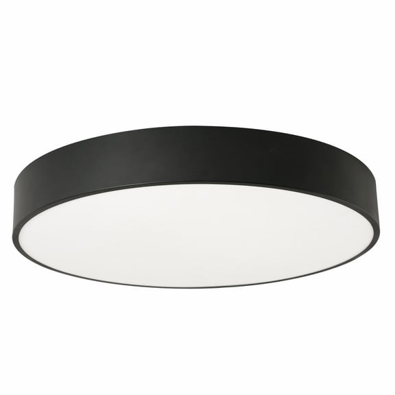 AFX Bailey 30" Flush Mount Black
