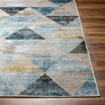 thumbnail image 4 of Hauteloom Hanif Living Room, Bedroom Area Rug - Gray, Blue - 9'2" x 12', 4 of 8