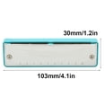 thumbnail image 2 of 10 Holes Blues Harmonica in D-flat, Portable Musical Instrument for Beginners, Blue, 2 of 2