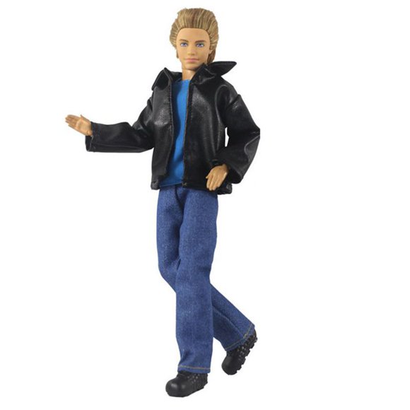 Ken Doll Clothes Kawaii 8 Items /Lot Fashion Outfit Kids Toys Free Shipping Formal Wear For Barbie Lover Party DIY Children Game Set 8