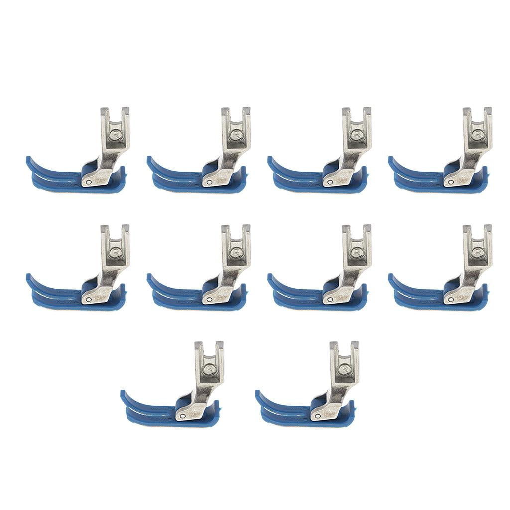 10Pcs Sewing Machine Presser Foot Feet Set For Flat Industrial Sewing