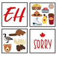 thumbnail image 1 of KOPPERS HOME SET OF 4 CANADIANA COASTERS - PACK OF 3, 1 of 1