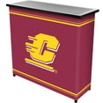 thumbnail image 1 of Trademark Poker LRG8000-CM Central Michigan UniversityT 2 Shelf Portable Bar with Case, 1 of 1