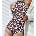 thumbnail image 2 of Traje de baño de una pieza Gibobby Bikini sexy Estampado de cintura alta, 2 of 3