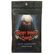 Blue Raspberry Ghost Pepper Candy