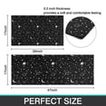 thumbnail image 7 of Black Star Planet Moon Pattern Kitchen Rugs Sets Of 2,Anti Fatigue Kitchen Mat Rugs Non Slip Washable,Decorative Kitchen Floor Mats for Kitchen,Sink,Laundry,17"x30"+17"x47", 7 of 7