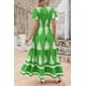 thumbnail image 2 of Vestido largo PRETTYGARDEN para mujer, verano 2025, cuello en V, estampado floral, 2 of 8