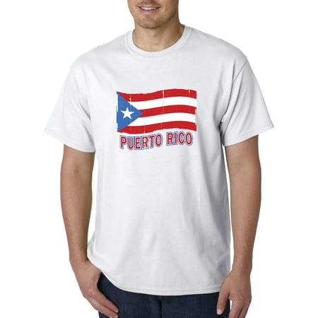 720 - Unisex T-Shirt Puerto Rico Flag Pr (Best Puerto Rico Vacation Packages)