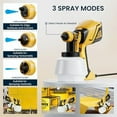 thumbnail image 7 of Cordless Paint Sprayer, 750W HVLP Spray Paint Gun with 6 Copper Nozzles for House Painting Furniture Fence, Walls, Decks, Cabinets DIY Projects, 7 of 7
