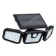 thumbnail image 1 of 3-head Led Solar Pir Motion Sensor Garden Wall Light Security Flood Lamp, 1 of 5